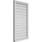 Ekena Millwork Vertical Surface Mount PVC Gable Vent: Functional, w/ 2"W x 2"P Brickmould Sill Frame, 22"W x 40"H GVPVE22X4003SF - alternate 4